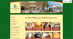 Desktop Screenshot of hotel-leugermann.de
