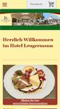 Mobile Screenshot of hotel-leugermann.de