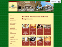 Tablet Screenshot of hotel-leugermann.de